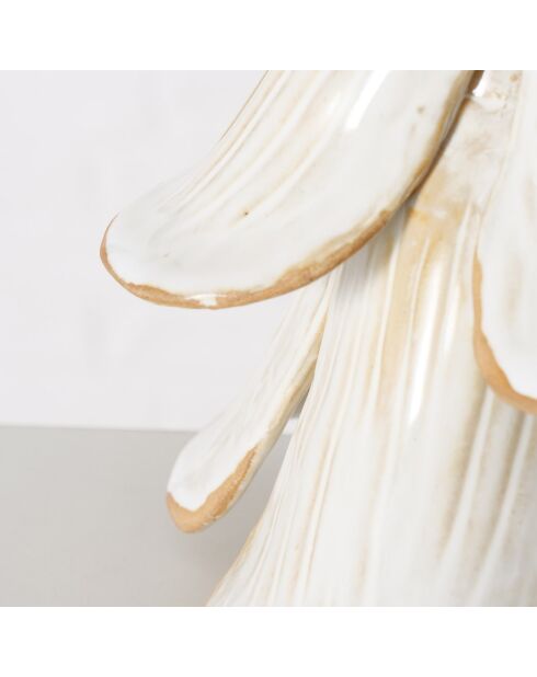 Abre de Noël Verduro blanc - 30x16 cm