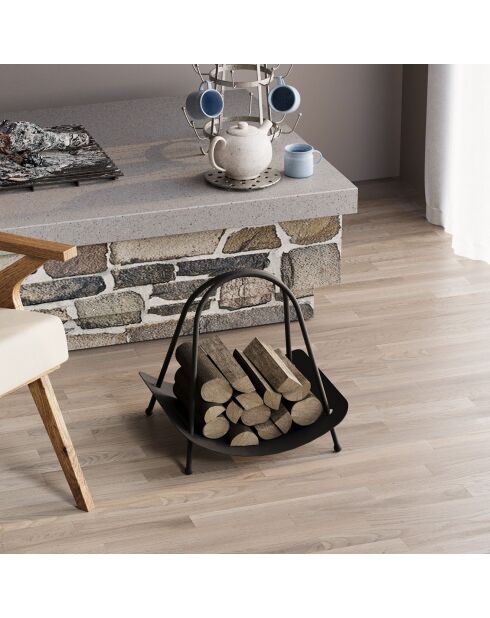 Porte-bûches nor  - 42x50x39 cm