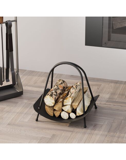 Porte-bûches nor  - 42x50x39 cm