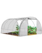 Serre de Jardin 3x4m 4 Saisons blanche