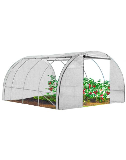 Serre de Jardin 3x4m 4 Saisons blanche
