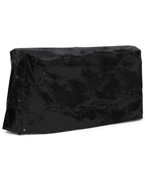 Serre bûches sur pieds grande capacité avec housse noire - 200x34x115 cm