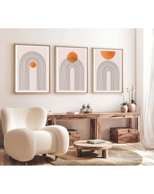 Ensemble de tableaux Moderne multicolore - 70x50 cm