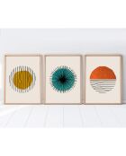 Set di quadri moderni multicolori - 70x50 cm