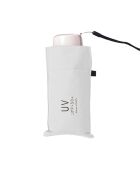 Parapluie pliant ultra compact protection UV silver