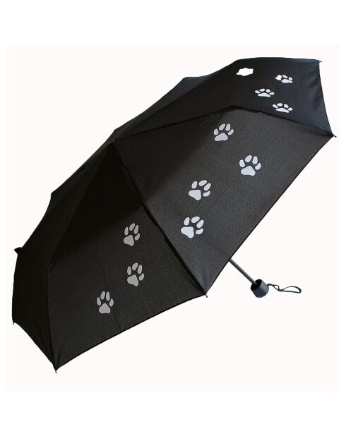 Parapluie pliant Magie des couleurs noir