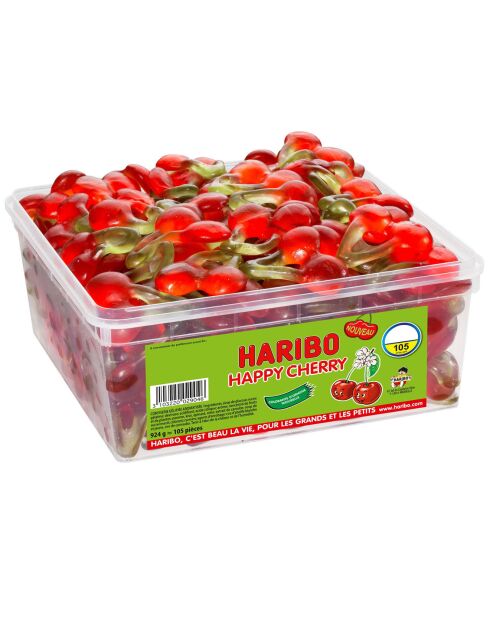 Boite de bonbons Happy Cherry 105 pièces