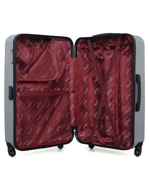 Springfield Reisekoffer mit 4 Rädern, 75 cm, mit einem Rad, Grau