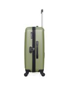Valise Moyen Séjour 4 roues simples Brooklyn 65 cm vert kaki