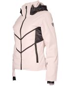 Veste de ski React Merino doublure Laine mélangée rose pâle