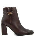 Bottines Lina marron - Talon 8 cm