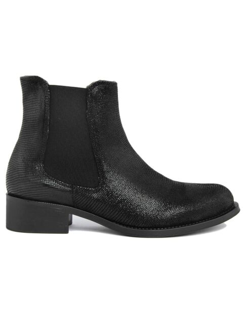 Chelsea Boots en Cuir Isabelle noires