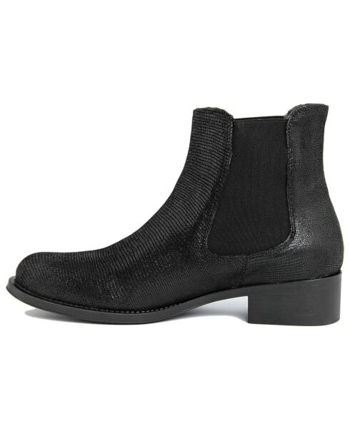 Chelsea Boots en Cuir Isabelle noires
