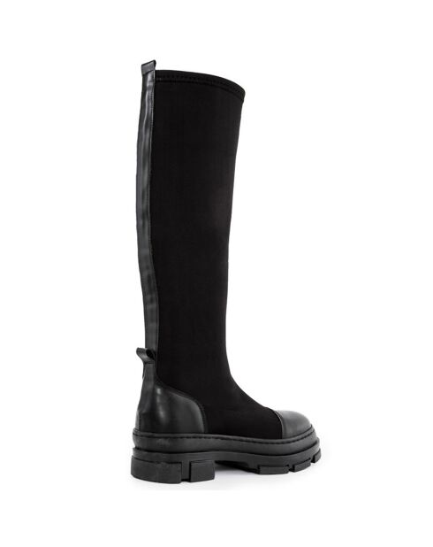 Bottes Sarah noires -  Talon 5.5 cm
