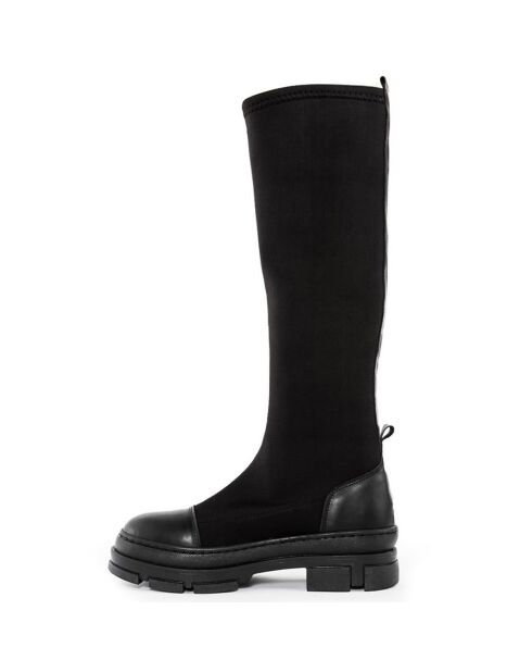 Bottes Sarah noires -  Talon 5.5 cm