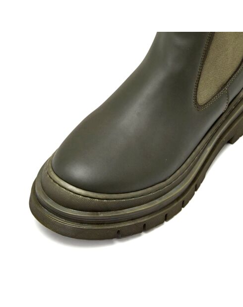 Chelsea Boots Chiara kaki -  Talon 5.5 cm