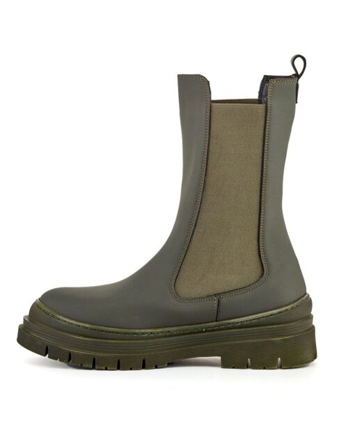 Chelsea Boots Chiara kaki -  Talon 5.5 cm
