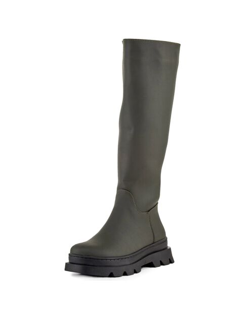 Bottes Alma kaki -  Talon 5 cm