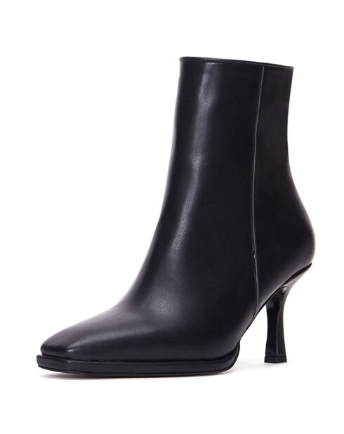 Bottines Marion noires - Talon 10 cm