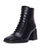 Bottines Lucie noires - Talon 7 cm