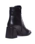 Bottines Lucie noires - Talon 7 cm