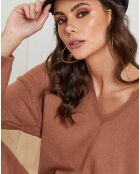 Abito Palermo cammello in misto cashmere