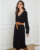 Abito Palermo nero in misto cashmere