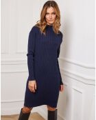 Robe en Cachemire mélangé Doumbia marine