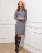 Robe en Cachemire mélangé Doumbia grise