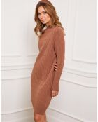 Robe en Cachemire mélangé Doumbia camel