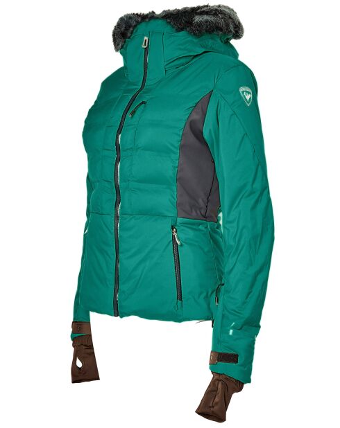 Veste de ski Départ vert émeraude