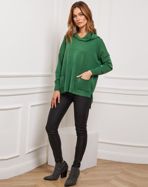 Pull en Cachemire mélangé Forja vert