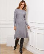 Robe en Cachemire mélangé Groland grise
