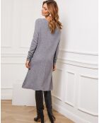 Robe en Cachemire mélangé Groland grise