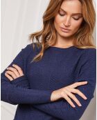 Robe en Cachemire mélangé Groland marine