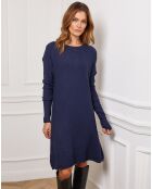 Robe en Cachemire mélangé Groland marine