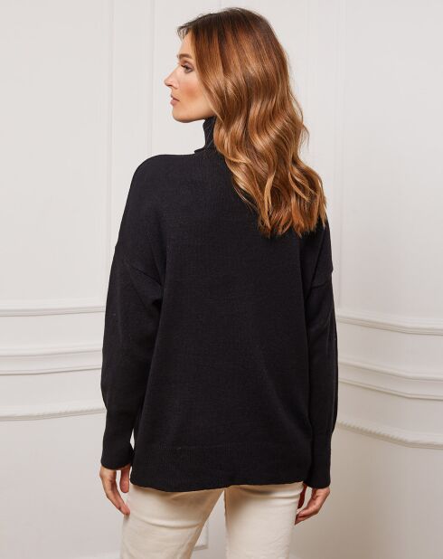 Pull en Cachemire mélangé Kaboul noir