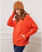 Pull en Cachemire mélangé Kaboul orange