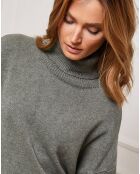 Pull en Cachemire mélangé Kaboul kaki