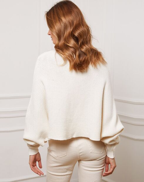 Ecrufarbener Pullover Balencia