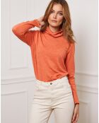 Dibala orangener Pullover