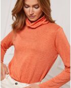 Dibala orangener Pullover