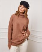 Pull en Cachemire mélangé Kaboul camel