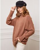 Pull en Cachemire mélangé Kaboul camel