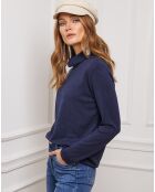 Marineblauer Pullover Dibala