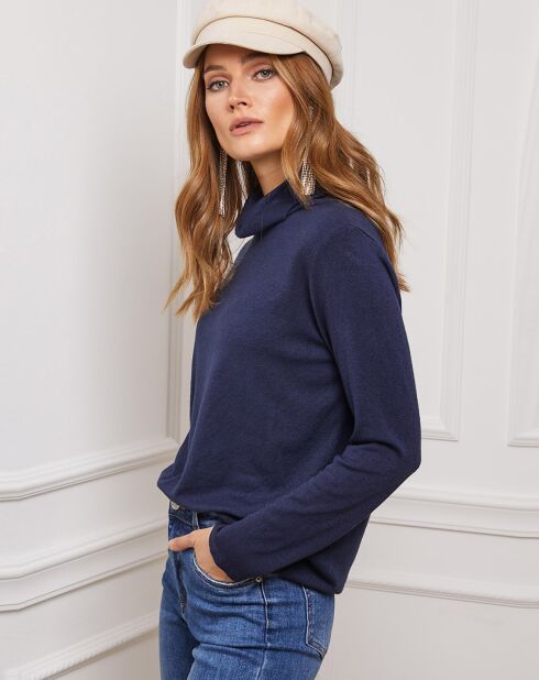 Marineblauer Pullover Dibala