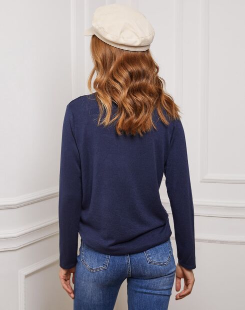 Marineblauer Pullover Dibala