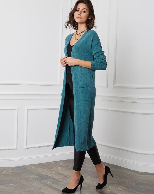 Gilet en Cachemire mélangé Balle vert