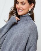 Abito Halof grigio in misto cashmere