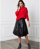 Pull en Cachemire mélangé Dragor rouge